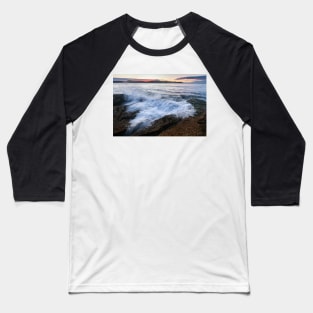 Splash on the rocks at Umina Beach Baseball T-Shirt